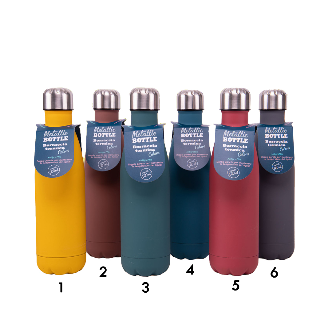 METALLIC BOTTLE - COLORS